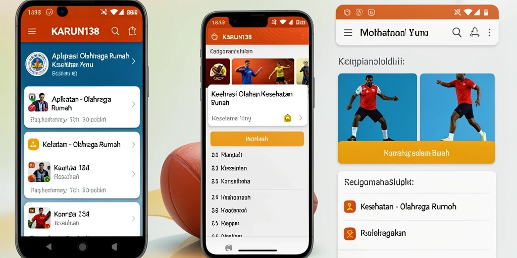 Antarmuka aplikasi KARUN138 yang intuitif dan mudah digunakan.