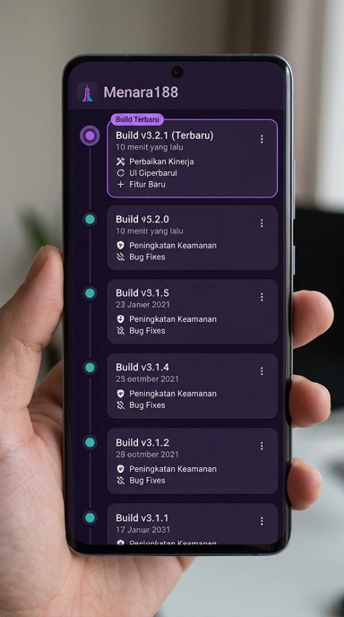 Riwayat Versi menara188 untuk Pengguna Android